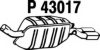 FENNO P43017 End Silencer
